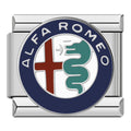 Alfa Romeo - Supercar Logo Silver Charm