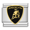 Lamborghini - Supercar Logo Silver Charm