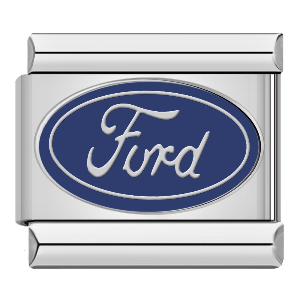 Ford - Supercar Logo Silver Charm