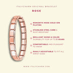 ITALYCHARM Original Rose Bracelet