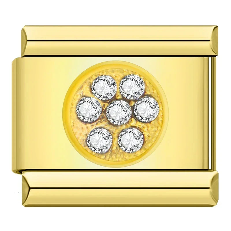 Golden Highlight with CZ