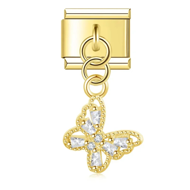 Sparkling Butterfly with CZ