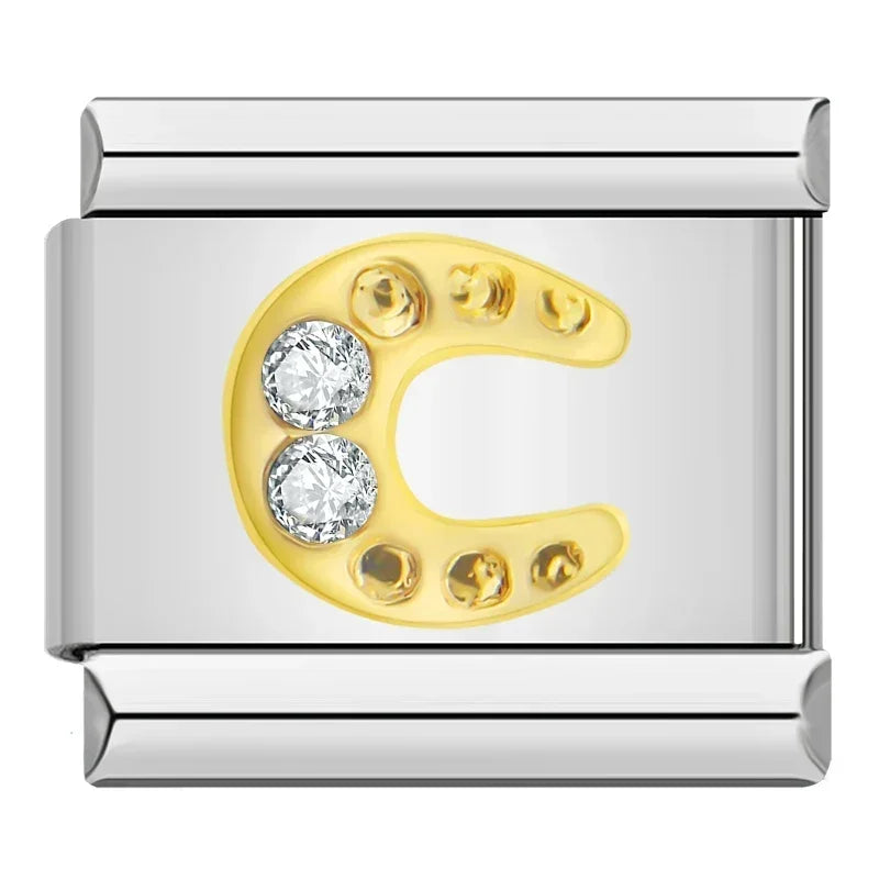Royal Horseshoe with CZ