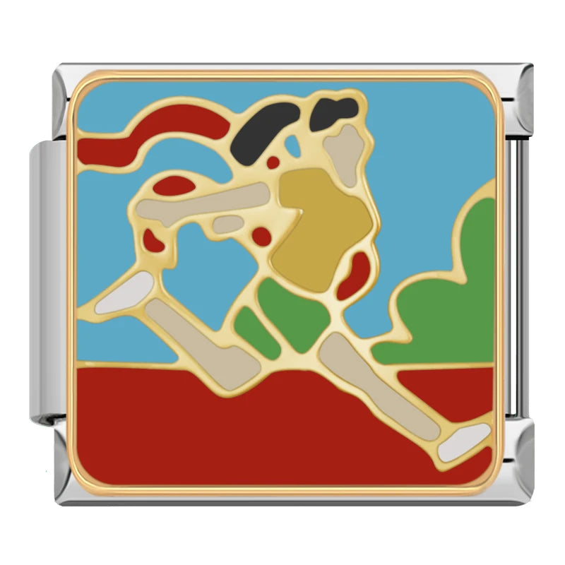 Marathon Runner - Silver Charm