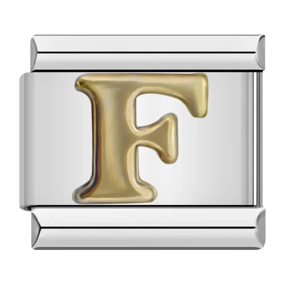 Golden Letter F