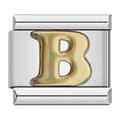Golden letter B