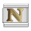 Golden Letter N