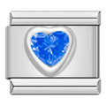 Blue Shiny Romantic Heart