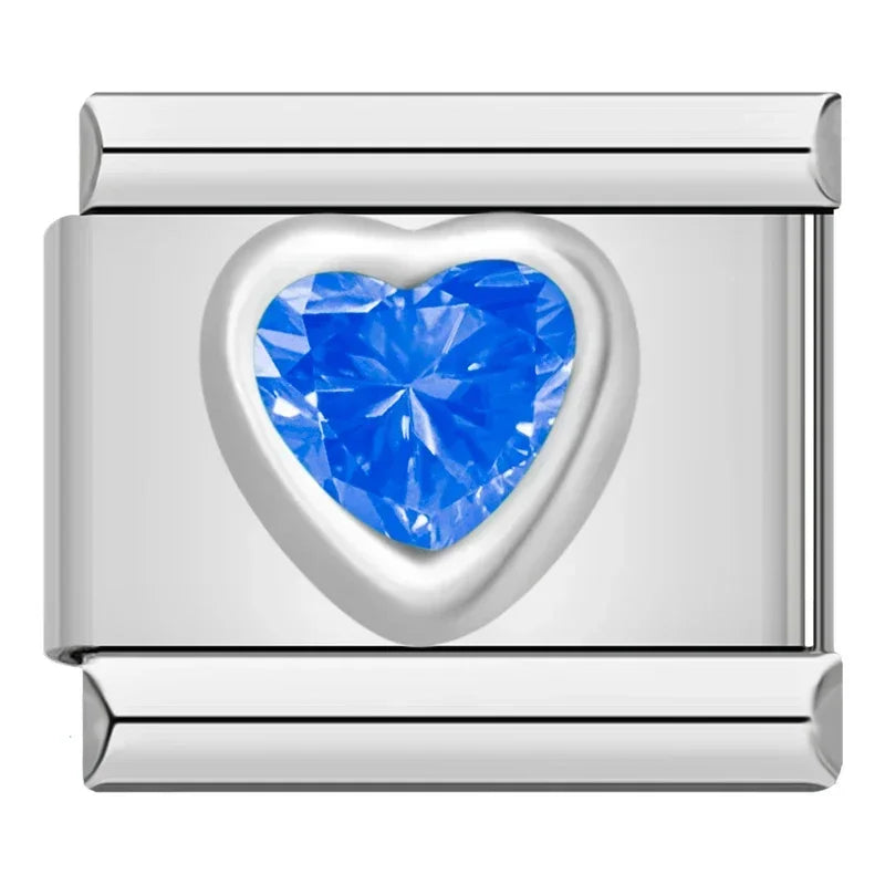 Blue Shiny Romantic Heart