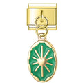Heart of Gaia - Gold Pendant Charm