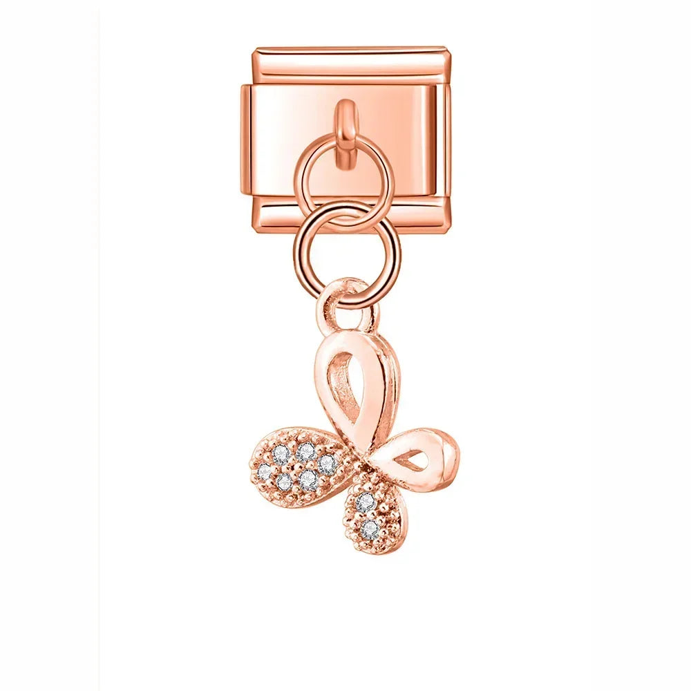 Sparkling Butterfly with CZ
