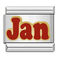 Red January Charm