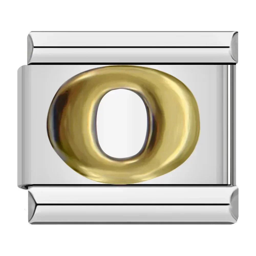 Golden Letter O