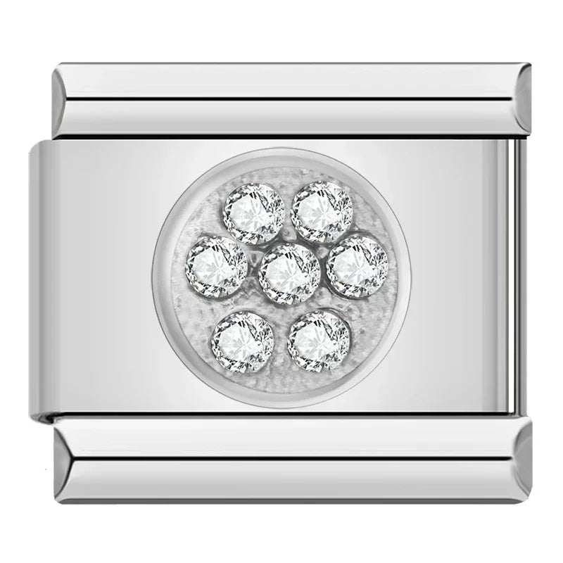 Silver Highlight with CZ