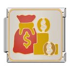 Money & Coins Icon - Silver Charm