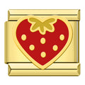Heart of Strawberry - Gold Charm