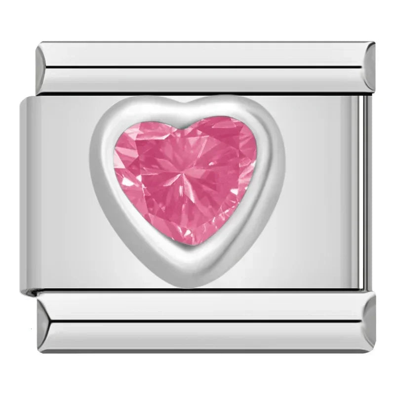 Pink Shiny Romantic Heart