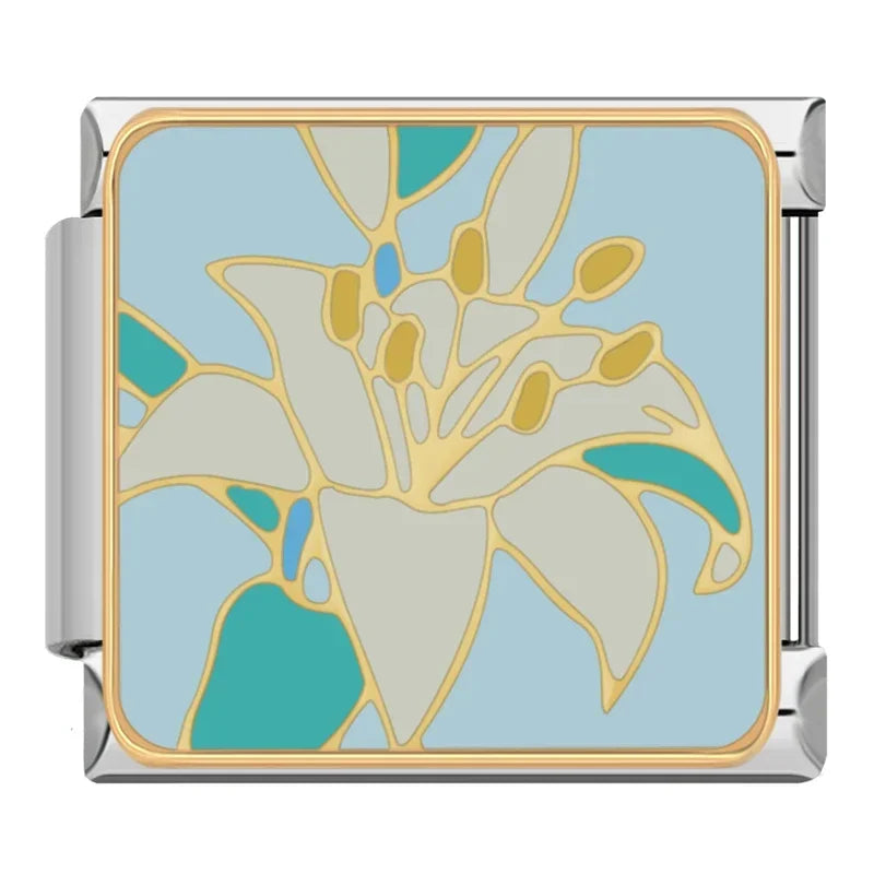 White Lily Charm