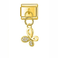 Sparkling Butterfly with CZ