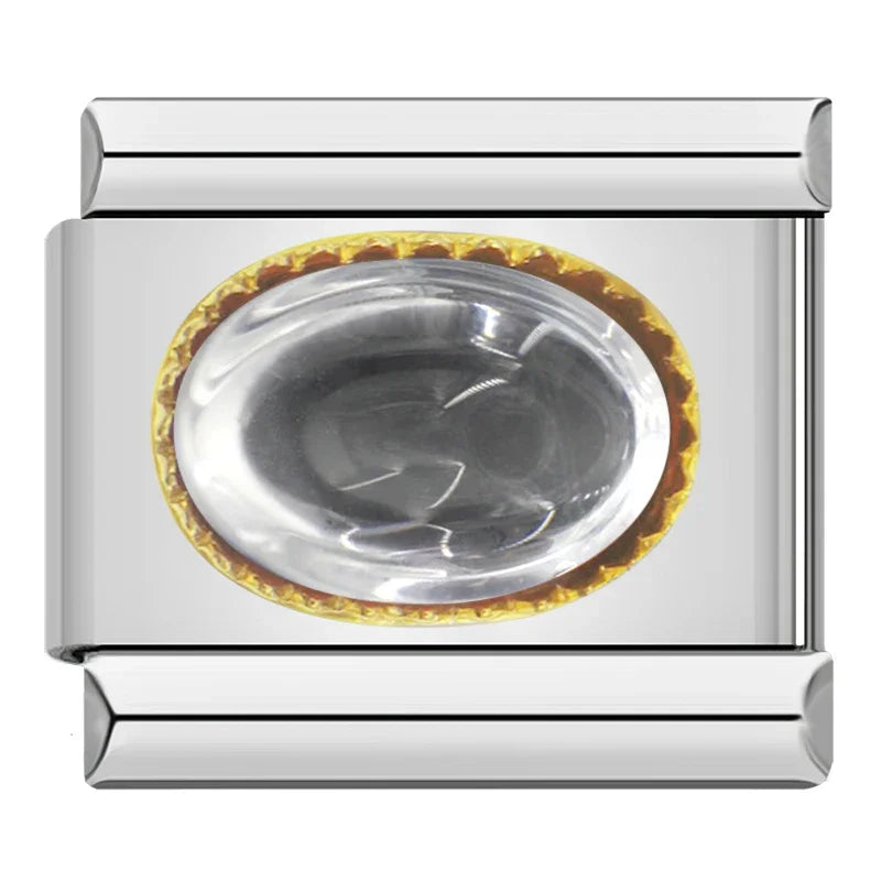 Elegant Krystal Resin - Silver Charm