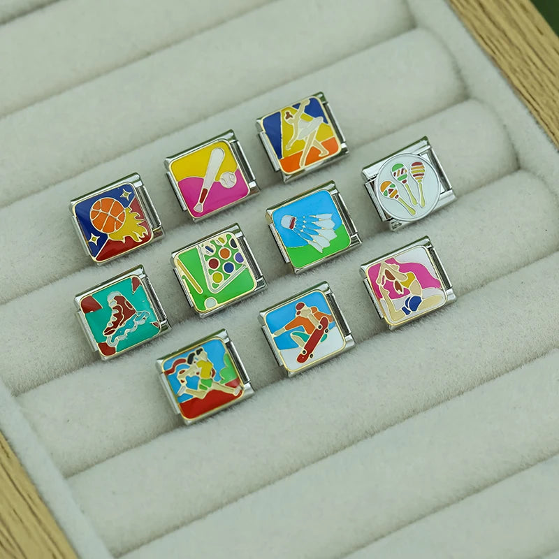 Baseball Bat & Ball - Silver Charm