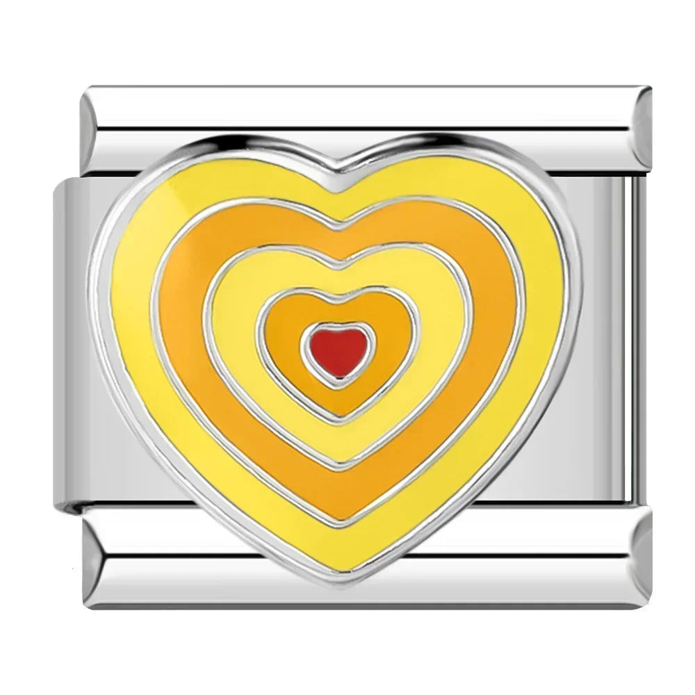 Fluttering Yellow Heart