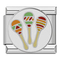 Maracas - Silver Charm