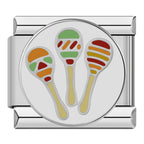 Maracas - Silver Charm