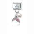 Pink Mermaid Tail and Pearl