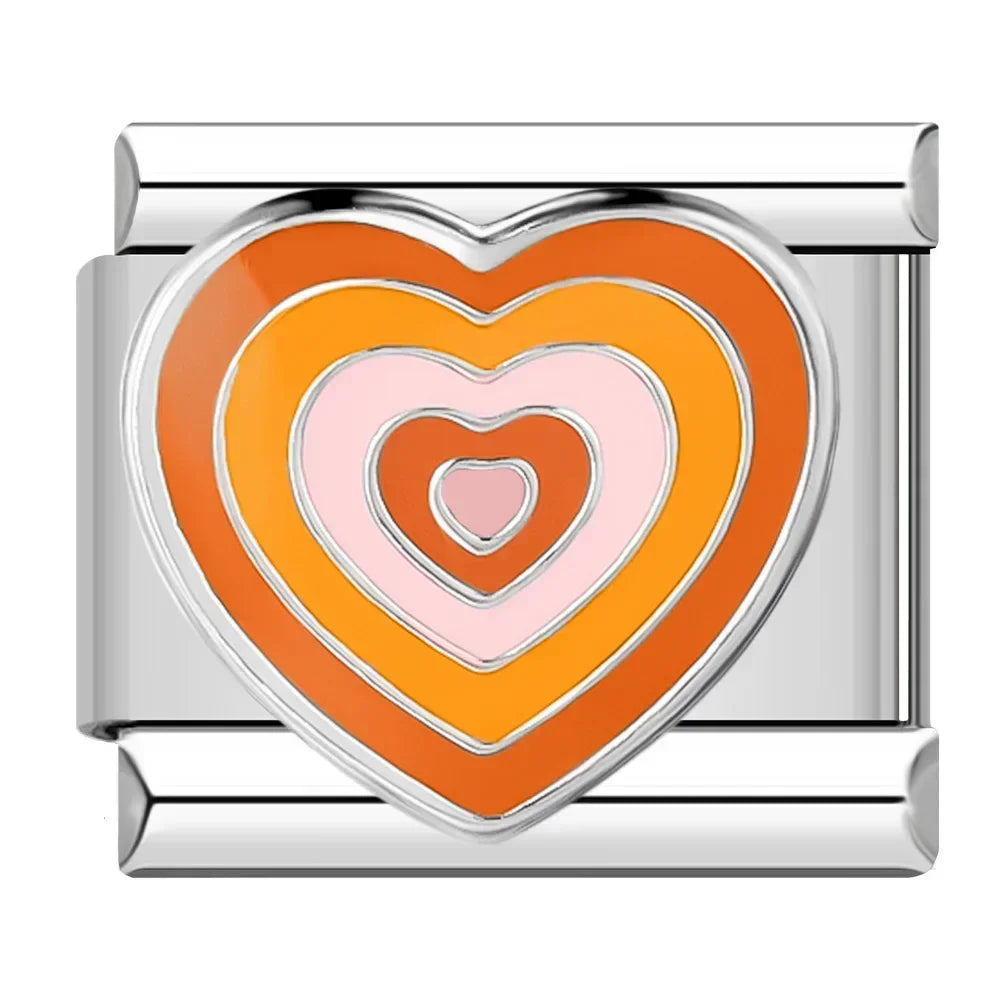 Fluttering Orange Heart