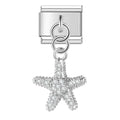 Sparkling Starfish with CZ