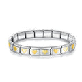 Classic Italian Bracelet with Full of Hearts