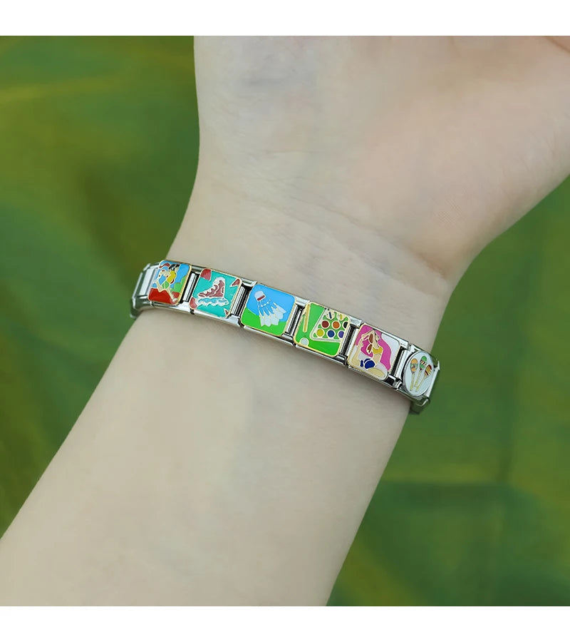 Fitness Yoga - Silver Charm