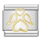 Heart Angel - Silver Charm