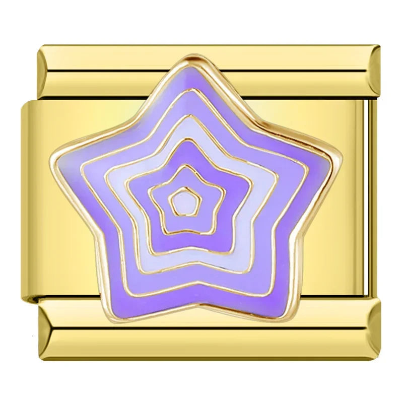 Vibrating Purple Star