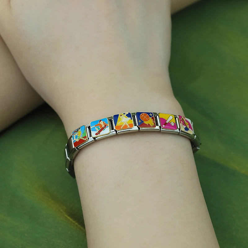 Skateboard Trick - Silver Charm