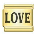 Love - Gold Charm