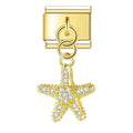 Sparkling Starfish with CZ