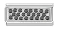 Blackout Luxe – Silver Bar Charm