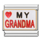 Love My Grandma - Silver Charm
