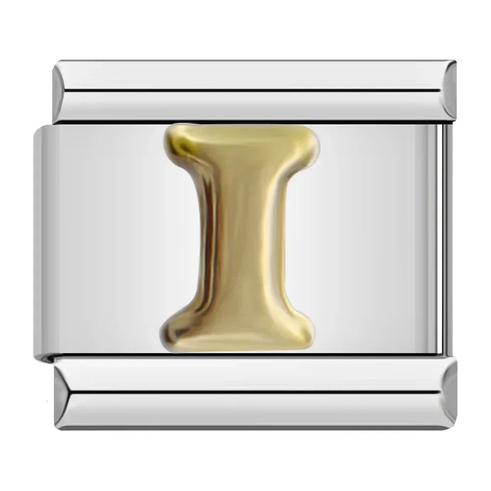 Golden Letter I