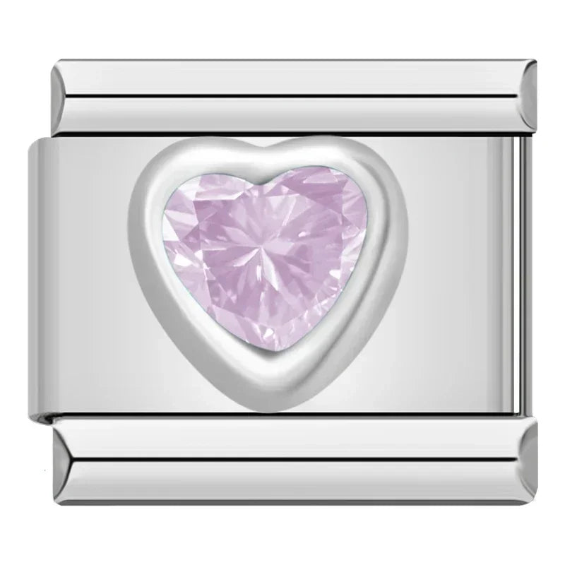 Lavender Shiny Romantic Heart
