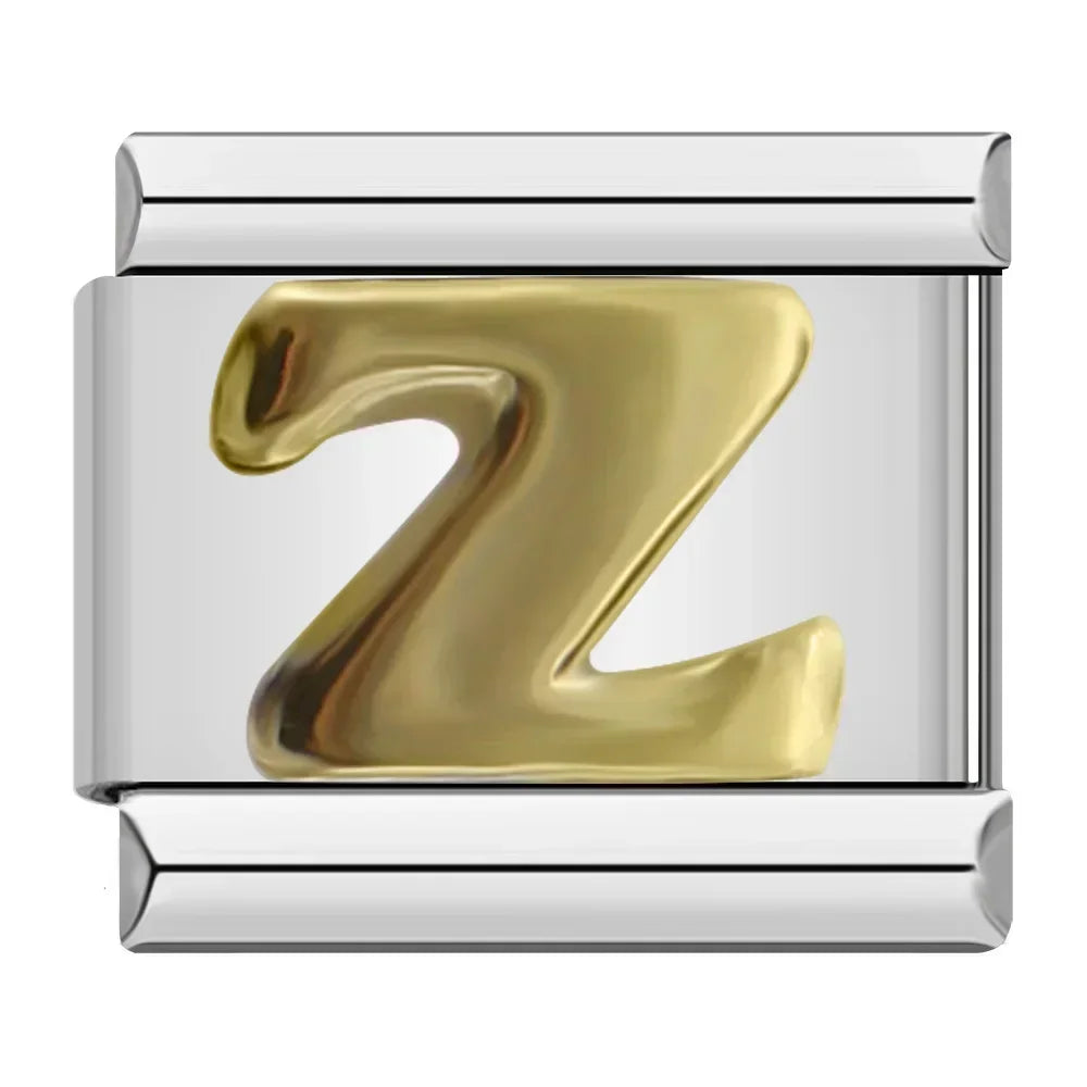 Golden Letter Z