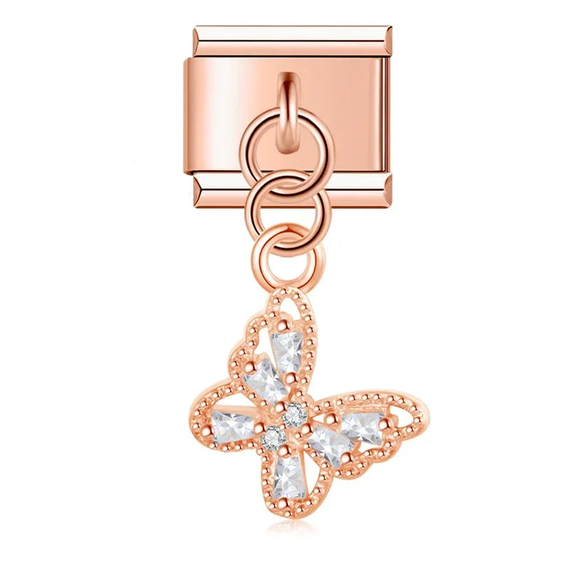 Sparkling Butterfly with CZ
