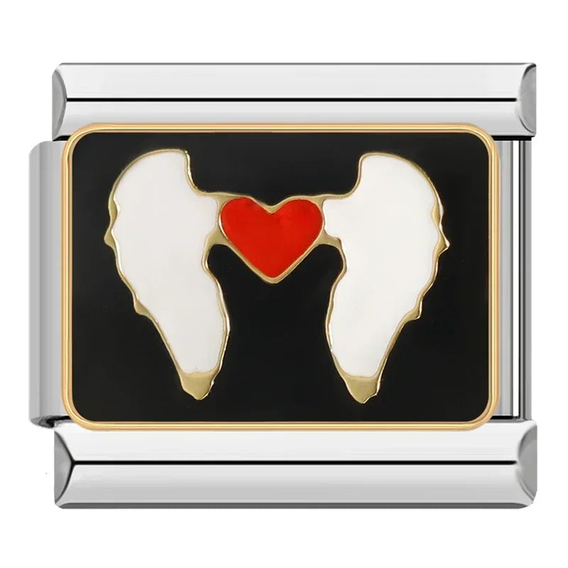 Midnight Wings charm