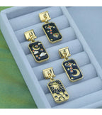 Solar Core – Gold Pendant Charm