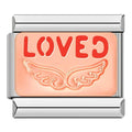 Rose Loved - Silver Charm