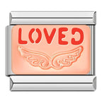 Rose Loved - Silver Charm