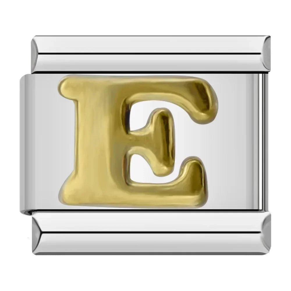 Golden Letter E